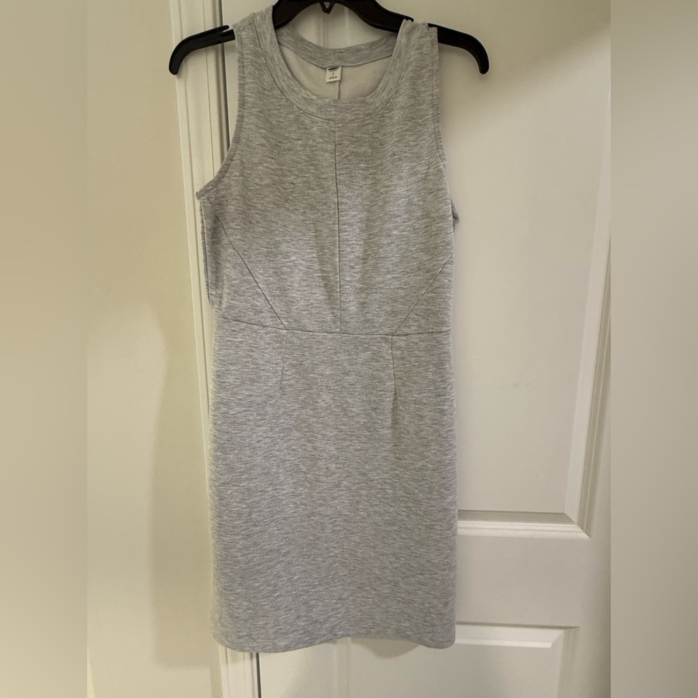 Old Navy Heather Gray Midi Dress